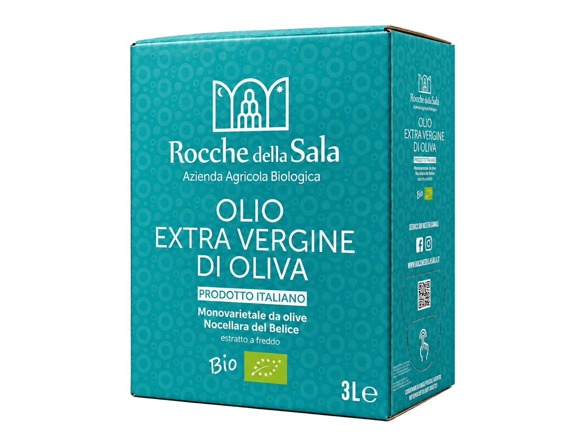 Bag in box olio Nocellara del Belice biologico Rocche della Sala